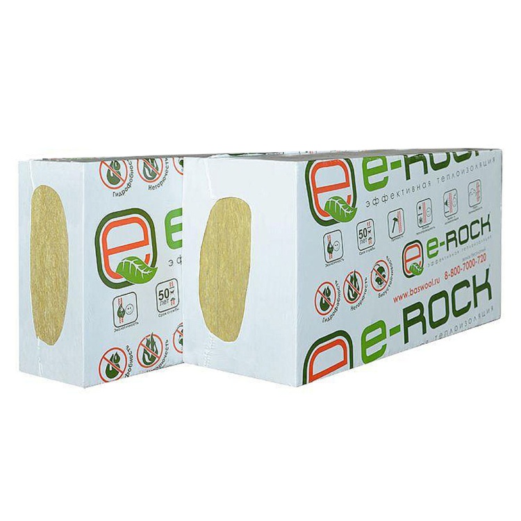 Утеплитель BASWOOL ECOROCK-90 1200х600х150 мм, 2 шт. уп